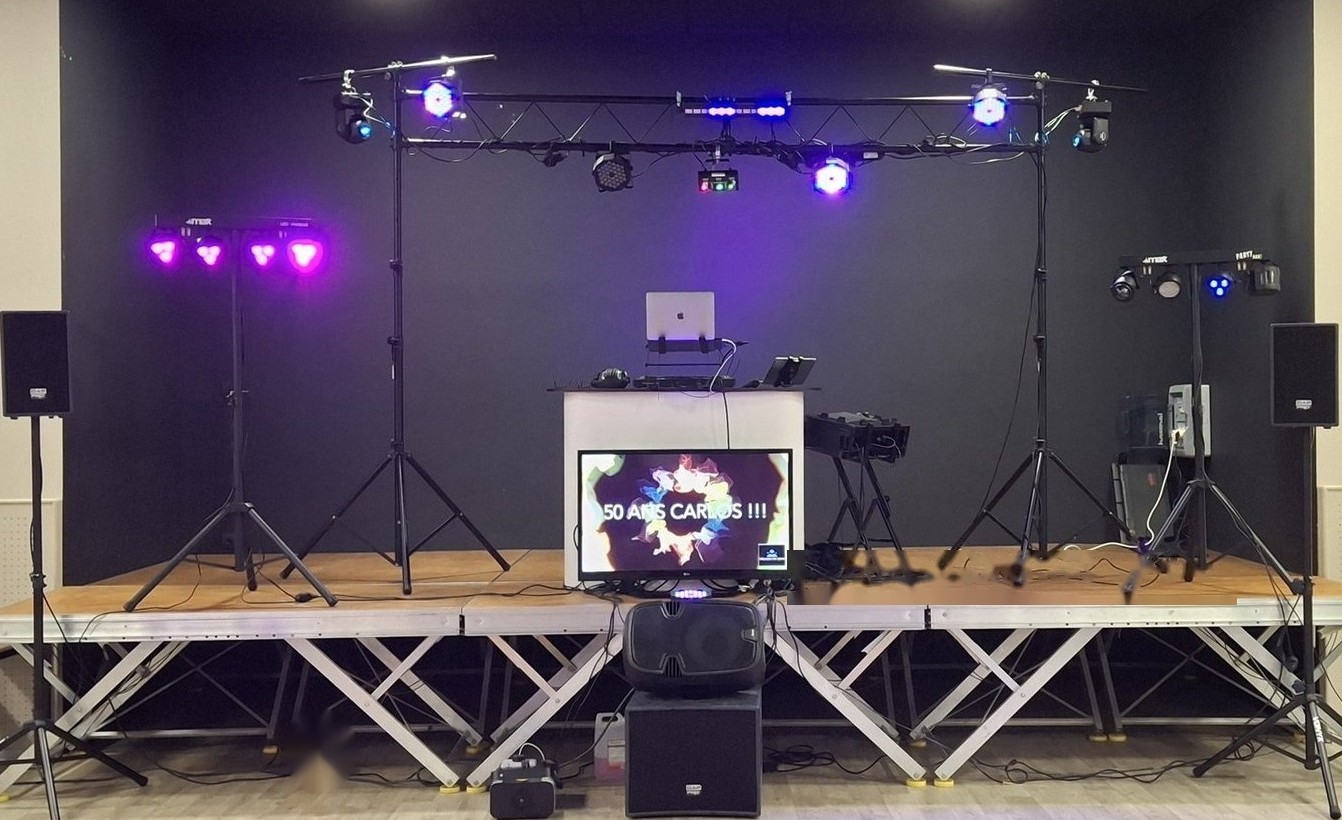 Installation DJ son et lumière pour mariage, Toulouse Pop Music